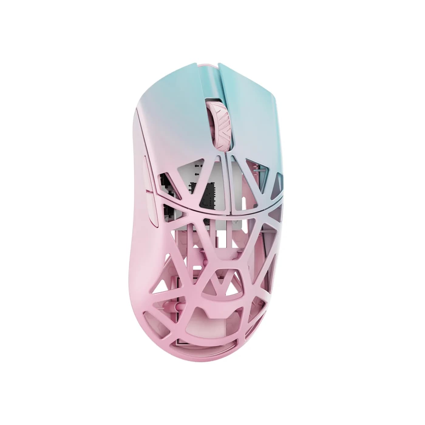 WLmouse Beast X Pro Magnezium Wireless Mouse — Mavi-Çəhrayı · Deşiksiz